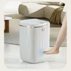 Aggiornamento Smart Trash Can 24/22 / 20L Sensore automatico Bidone della spazzatura Bidone della spazzatura a induzione di grande capacità per Cucina Bagno