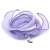 Charmarmband Ankomst 10 färger Sari Silk Ribbon Wrap Yoga med Anchor Fashion Women Armband