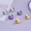 Hoepel oorbellen 1 paar Vintage ellips/druppelvorm/geometrie piercing roestvrij staal Stud Earring meisje moderne DIY sieraden aanbod geschenken