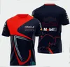 T-shirt de course F1 pour hommes, chemise à manches courtes de l'équipe d'été avec le même personnalisé 220e