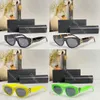 Designer Cat Eye Sunglasses For Women Shining Gold Letter Sunglasses Luxury Men Balck Sun Glasses Versatile Trend Street Style Glasses