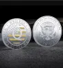 Цифровая виртуальная печать искусств и ремесел США Q-монета Цветная тисненая металлическая памятная медаль