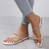 Sandals 2023 Summer Thin Strap Fashionable Lace-up High-Top Cross Beach Roman Comfortable Flat Shoes Casual For Women