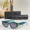 Designer Cat Eye Sunglasses For Women Shining Gold Letter Sunglasses Luxury Men Balck Sun Glasses Versatile Trend Street Style Glasses