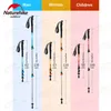 Trekking Poles 3Sections 6061 Aluminum Alloy Family Style Adult Children Walking Stick100135Cm Ultralight CaneST01 230425