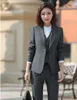 Kombinezony damskie Blazers 3 sztuki zestawy formalne kobiece garnitury biznesowe z spodniami i kurtkami płaszcz i kamizelki kamizelki damskie biuro obróbka noszenia Blazery 230426