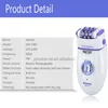 Epilator Kemei 3in1 Electric Epilator For Women Shaver Leg Body Hair Removal Lady Bikini Trimmer Epilator For Face Rechargeable 230425