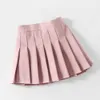 Clothing Sets School Uniform Girls Skirts Performance Pleated Skirt Solid Children Clothes Baby Toddler Teenager Kids Bottoms 6 8 10 122392