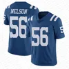 Jonathan Taylor Anthony Richardson Camisa de futebol Joe Flacco Josh Downs Quenton Nelson Michael Pittman Jr DeForest Buckner Zaire Franklin Matt Gay Reggie Wayne