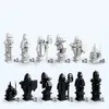 Soldier Film Wizard Chess Magic Final Challenge Interactive Game Building Blocks MOC 76392 Knight Role Play Bricks Toys Kid Gifts 231124