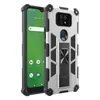 Boîtier de téléphone portable pour Cricket Ovation 2 Wiko Ride 3 Kyocera DuraForce Ultra 5G E7110 support de voiture magnétique béquille PC étui de protection antichoc en TPU