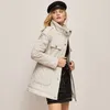 Women's Trench Coats Ladies Casual Lapel Jacket Loose Parka Coat Vintage Thin Waist Lace-Up Autumn And Winter Cotton Oversized