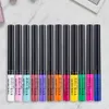 Combinazione ombretto/liner Set di eyeliner colorati in crema da 12 colori Set di eyeliner colorati ad asciugatura rapida Matita per occhi opaca a lunga durata resistente al sudore Matita per ombretti a prova di sbavature 231124