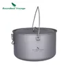 Camp Kitchen Boundless Voyage 2900 ml 1950 ml 1300 ml Big Capacity Camping Pot Outdoor Hanging Portable Picnic Water Cup 230425