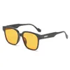 Fashion Gentle Monster Coole Sonnenbrille Gm 2022 Sonnenbrille für Herren Braun Gelb Film Großer Rahmen UV-beständig Fahrbrillegyt7n386n386