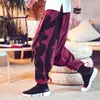 Roupas étnicas estilo japonês harajuku perna larga harém calças samurai haori masculino masculino chinês hanfu calça solta asiático casual asiático