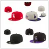 2023 One Piece Fitted Caps Good Sales Summer Reds Letter Baseball Snapback Caps Gorras Bones Män kvinnor Cincinnati Casual Outdoor Sport Fited Hat B51