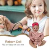 Куклы 19 в реальной жизни Baby Dolls 3D Skin Lifelike Reborn Baby Colls Видимые вены реалистичные игрушки Reborn Colls для коллекции 230426