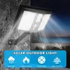 138Led Solar Wall Lights Motion Sensor 4400mAh IP65 Vattentät solträdgårdslampa med fjärrkontroll