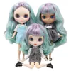 Dolls Icy DBS Blyth Doll No.4006/1049 Corpo de articulação roxa verde misto 1/6 BJD 230426