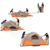 Tendas e abrigos 6Person Instant Dome Tent Portátil Dobrável para Viagens Selvagens 1378 Lbs Toldo Camping Camp 231214