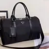 Nylonowe torby wuchowe unisex duża pojemność handelowa torba podróżna torebka czarna pakiet sportowy przenośna torebka torebka na ramię krzyżowy