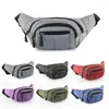 Waist Bags Women/ManWaist Bag Fanny Pack Zipper Chest Female Banana Money Pouch Travel Shoulder Purse Belly Pocket Hip Bum