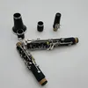 Clarinette professionnelle C Tune en bois d'ébène ou en bakélite, clés plaquées argent avec embout, livraison gratuite