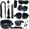 Bondage 11 pièces ensemble BDSM harnais jouet sexuel érotique Kit de retenue SM équipement de bondage