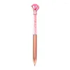 Ballpoint Pen For Students Teens Practical Oily School Office Business Supply Creative Crystal Diamond QXNF
