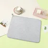 Table Mats And IPremium Dish Drying Mat Super Absorbent Microfiber Kitchen Counter Drainer Dual Surface