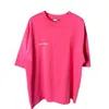 Womens Designer T Shirt Shirt High Edition Classic Coke Print Wave Loose Sleeve T-Shirt för män Kvinnor Top