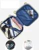 Bavullar 18 inç seyahat bagaj bavul kızlar için kadın kabin boyutu koltuk pc spinner yuvarlanan çanta tekerlekler üzerinde