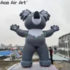 5m H Giant Inflatable Koala Animal Model Cartoon Characters Balloon Replica for Events at Parks and Zoo