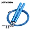 Jump Topes Jump Rope Staaldraad Rope Jump Snelheid Rope Skipping Verstelbare oefening Volwassen racetrein Fitnessapparatuur Lichtgewicht P230425