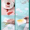 Table Cloth Nordic Tablecloth Waterproof Oil-proof Cover Household Simple Desk Tea Mat Iron-proof Wash-free Dirt-resistant PEVA