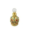 15ML Travel Refillable Perfume Bottle Arabian Essential Oil Container Empty Fragrance Bottles Dubai with Crystallites Glued Etukj