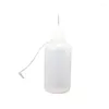 Ensemble de bouteilles de stockage 5/10/20/30/50/100ML, outil artisanal en papier pour Scrapbooking, applicateur de colle, bouteille à presser avec aiguille pour Quilling