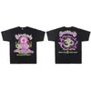 Original Hellstar Studios Enlightenment Club T-Shirt Bedrucktes Kurzarm-T-Shirt Mann Frauen T-Shirts Unisex Baumwolle Tops Männer Vintage T-Shirts Sommer Lose T-Shirt Rock rp