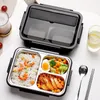 Dinnerware Define caixa de bento de alta capacidade de estilo japonês com compartimentos portáteis de escritório de estudante de estudante de acampamento de almoço de armazenamento de geladeira