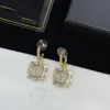 Créateur de mode C boucle d'oreille de luxe boucle d'oreille marque femmes bijoux métal lettre CCity cristal perle or boucles d'oreilles cjeweler femme cadeau orecchini ytsd