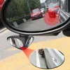 1 Piece 360 Degree Rotatable 2 Side Car Blind Spot Convex Mirror Automibile Exterior Rear View Parking Mirror Safety Accessories