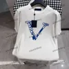 xinxinbuy Maglietta da uomo firmata T-shirt da sci fulmine neve Lettera jacquard Maglia manica corta in cotone da donna Nero bianco blu grigio XS-XL