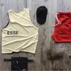 Designer-Männer T-Shirts 2023SS Sommer Männer und Frauen ärmellose Sport beiläufige lose Weste Senior Schriftzug atmungsaktive Essent Tanktop Weste gedruckt