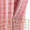 Curtain Handmade With Tassel For Living Room Blinds Bedroom French Window Cotton Finished Hook And Rod Pocket Universal