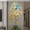 Wandklokken Large 3d Hall Kitchen Horloges Home Saatat Luxury Moderne muren Exsuryse Hangende Duvar Saati -saatatratie -items