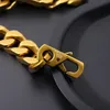 Men's Gold Epi Chain Bracelet Designer Luxury