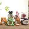 Cages Cute Hamster House Ceramic Small Pet House Guinea Pig Hamster House Pet Bed Small Animal Nest For Rodent Chinchilla