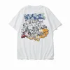 T-shirts pour hommes 2024fashion Luxurys Offes Vêtements T-shirts pour hommes et femmes T-shirts en vrac Tops Homme Casual Street Graffiti Shirt Sweatshirtoff T-shirts Offs White Mens Tee