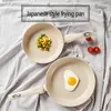 Pans Non-Stick Flat-Bottomed Pot Sauce Japanese Jam Omelet Maifan Stone Thick Frying Pan Egg Cooker Kitchen Accessorie